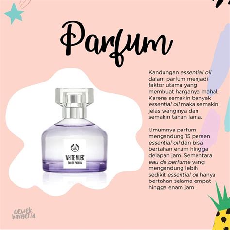 perbedaan eau parfum toilette.